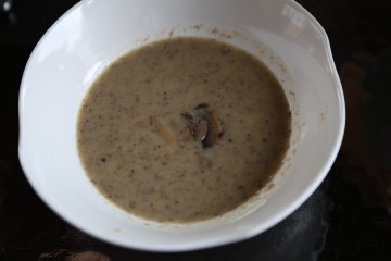 creamy mushroom soup