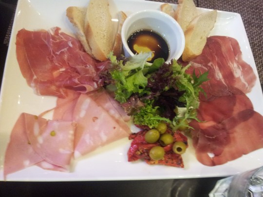 antipasti platter - S$26