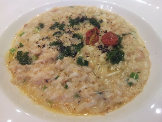 crabmeat risotto - S$32