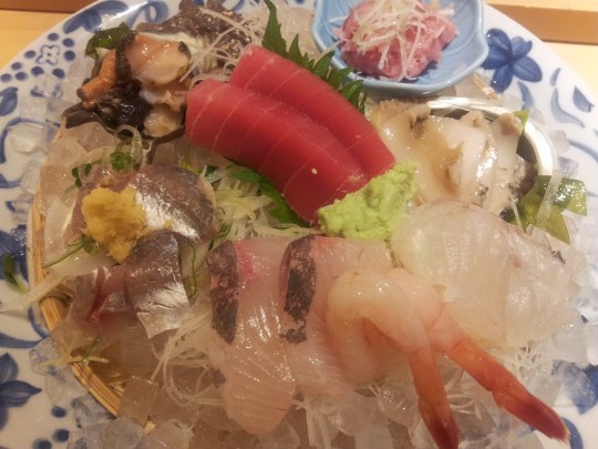 tokusen sashimi moriwase