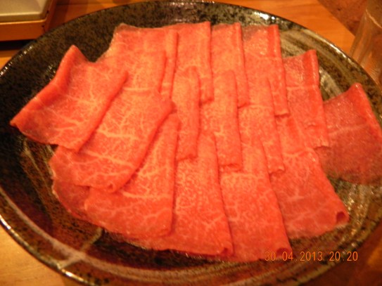 A5 wagyu shabu shabu beef