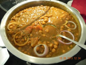 chick pea curry