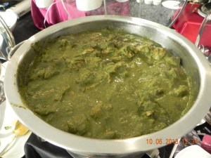 green chicken curry
