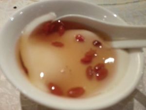 signature douhua with wolfberries