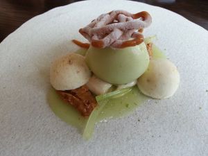 thai peanut, green apple, kaffir lime