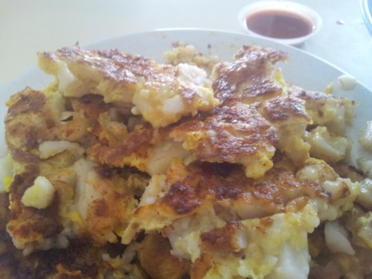 white fried carrot cake