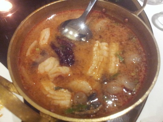 tom yam talay (seafood)