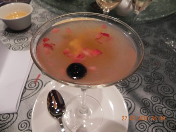 aloe vera with jasmine tea