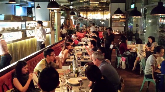 jamie's italian at 9pm