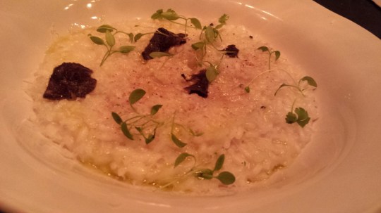 white truffle risotto