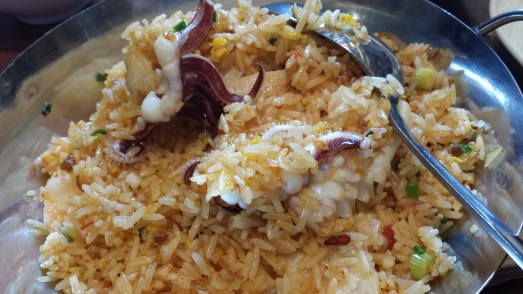 seafood fried rice - super good