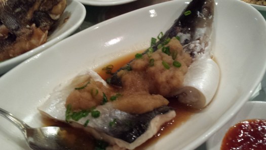 minced ginger bating (巴丁鱼)