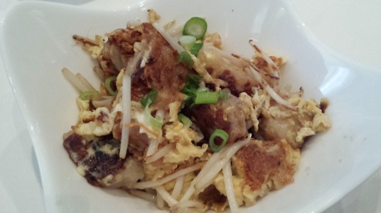 XO fried carrot cake