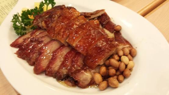 roast duck & char siew - S$18