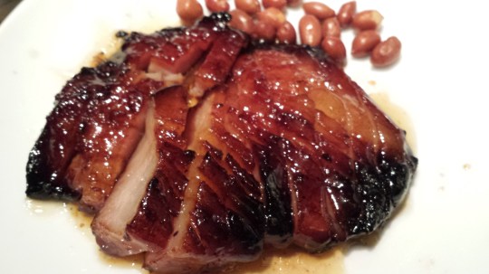 charcoal bbq pork collar (炭烧猪颈肉)