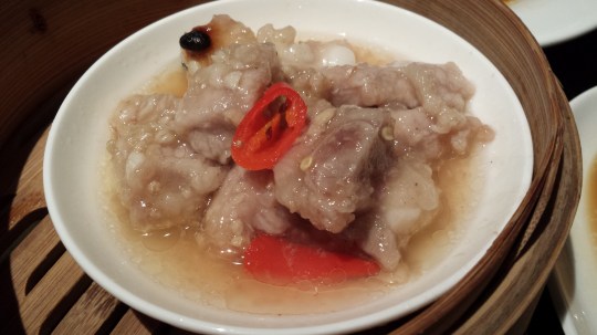 steamed pork ribs