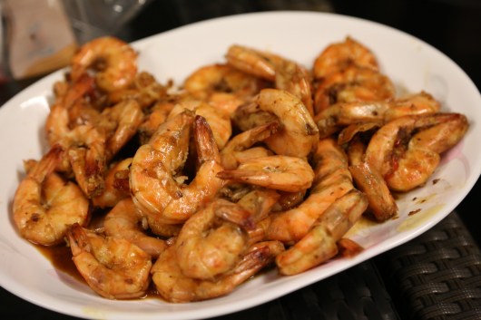 garlic prawns