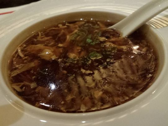 sweet soup seafood soup