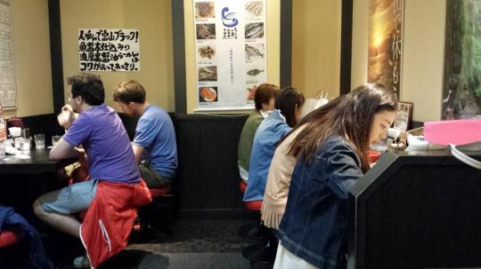 seriously eating ramen