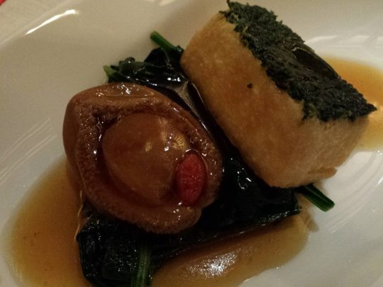 braised abalone & tofu