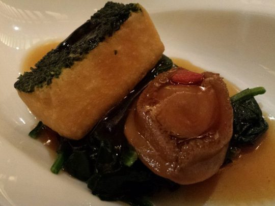 braised abalone & tofu
