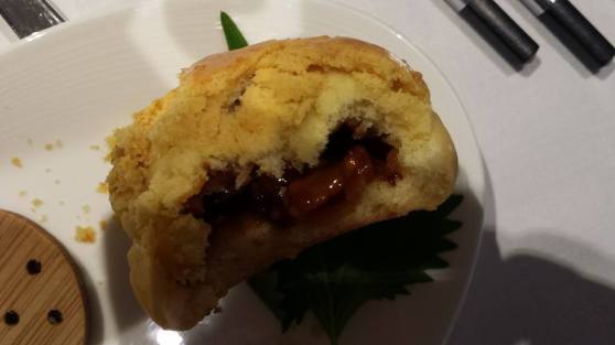 crispy char siew pao