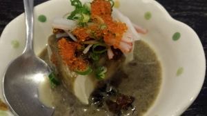 pitan tofu with tobiko