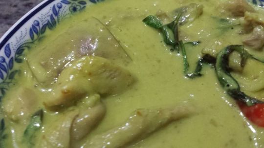 green curry chicken