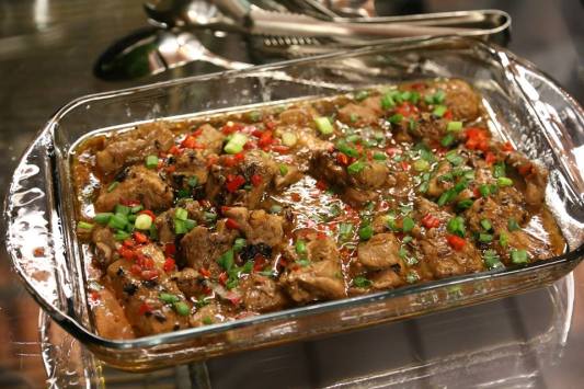 spicy black bean sauce pork ribs