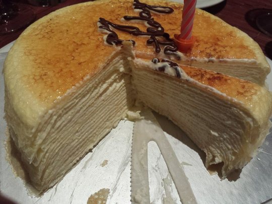 millecrepe cake