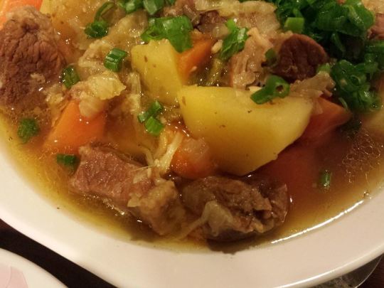 nikujaga = japanese braised beef brisket