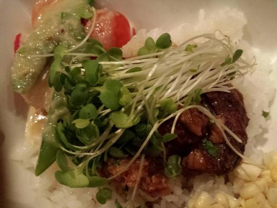 belly pork rice bowl