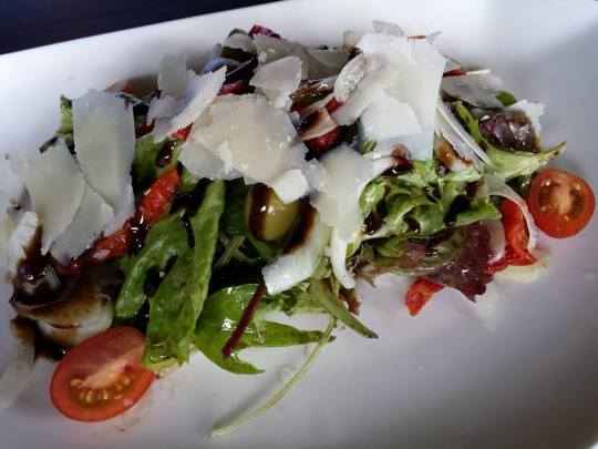 reddot salad lots of parmesan