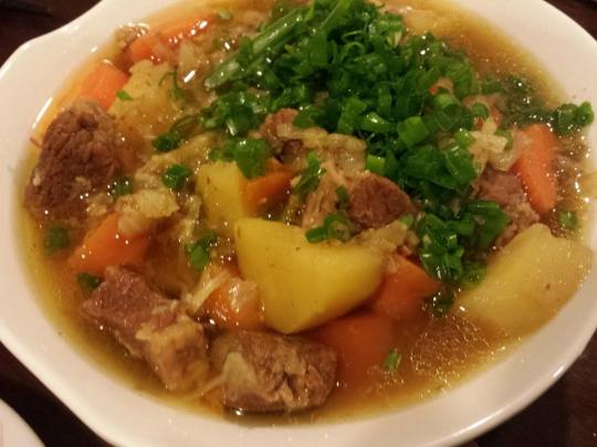 nikujaga = japanese braised beef brisket