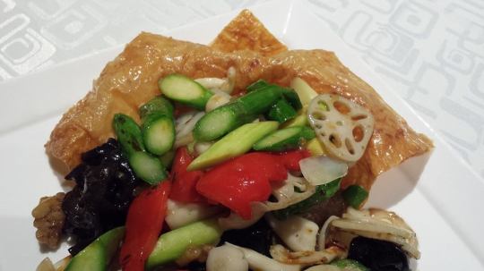 fried mixed vegetables