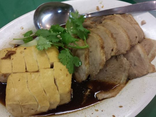 braised duck & tau kua