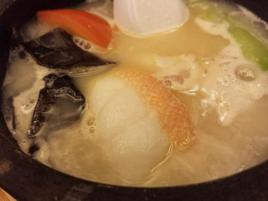 star garoupa fillet in beer soup