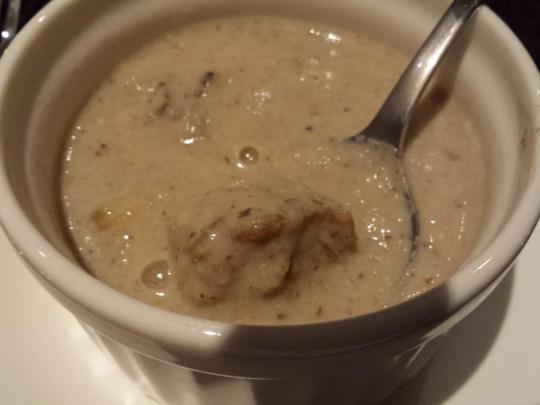 cream of mushrooms with chicken dumplings
