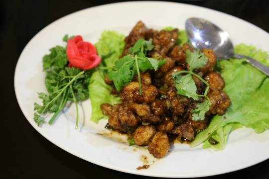 crayfish in XO sauce?