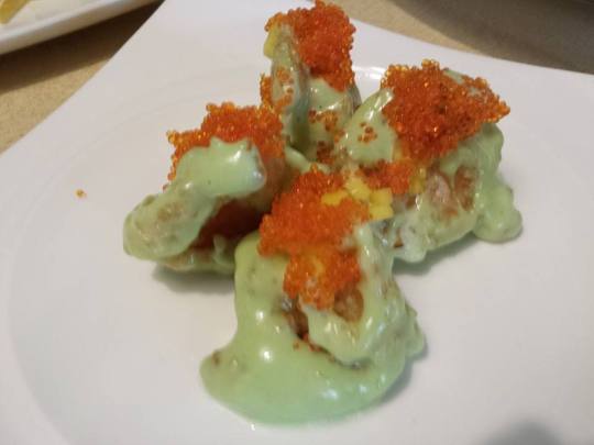 signature wasabi prawns