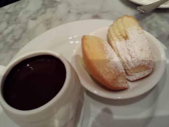 chocolate with magdaleine