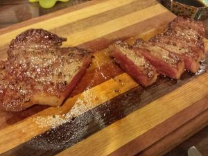 pan-fried wagyu marbling score 6/7