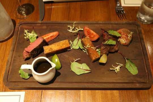 sous vide wagyu rump & polenta