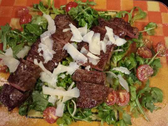 pan-fried wagyu marbling score 6/7