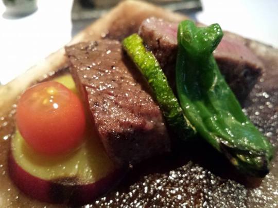 grilled ohmi wagyu