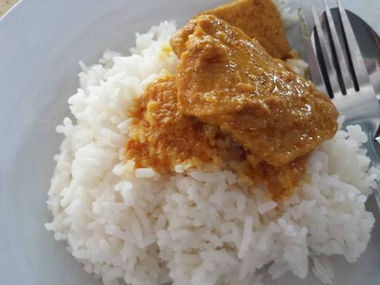 rice with beef stomach