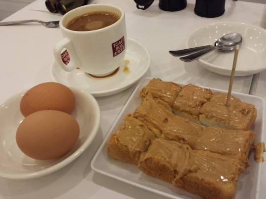 peanut butter thick toast set