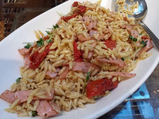 chicken sausage risone