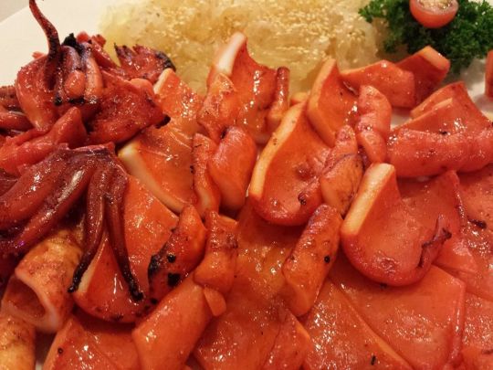 bbq squid