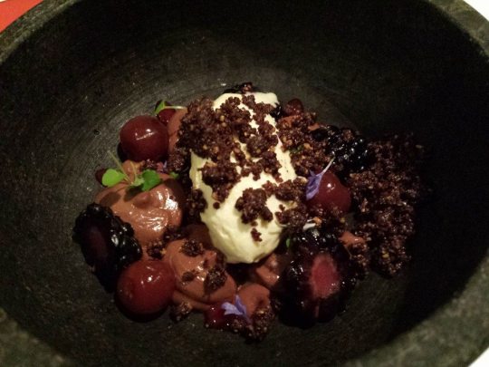 deconstructed black forest S$8 (part of S$35 3-course restaurant week menu)